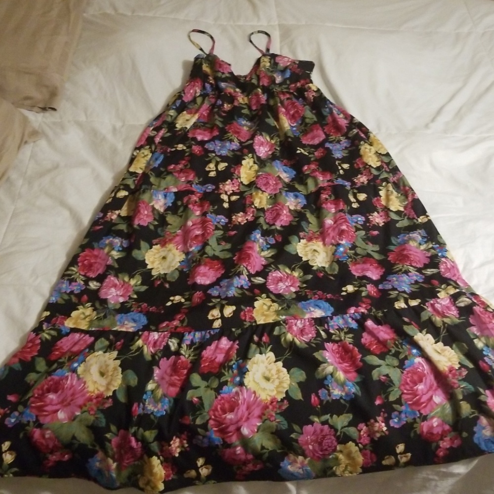 Flowered Maxi dress